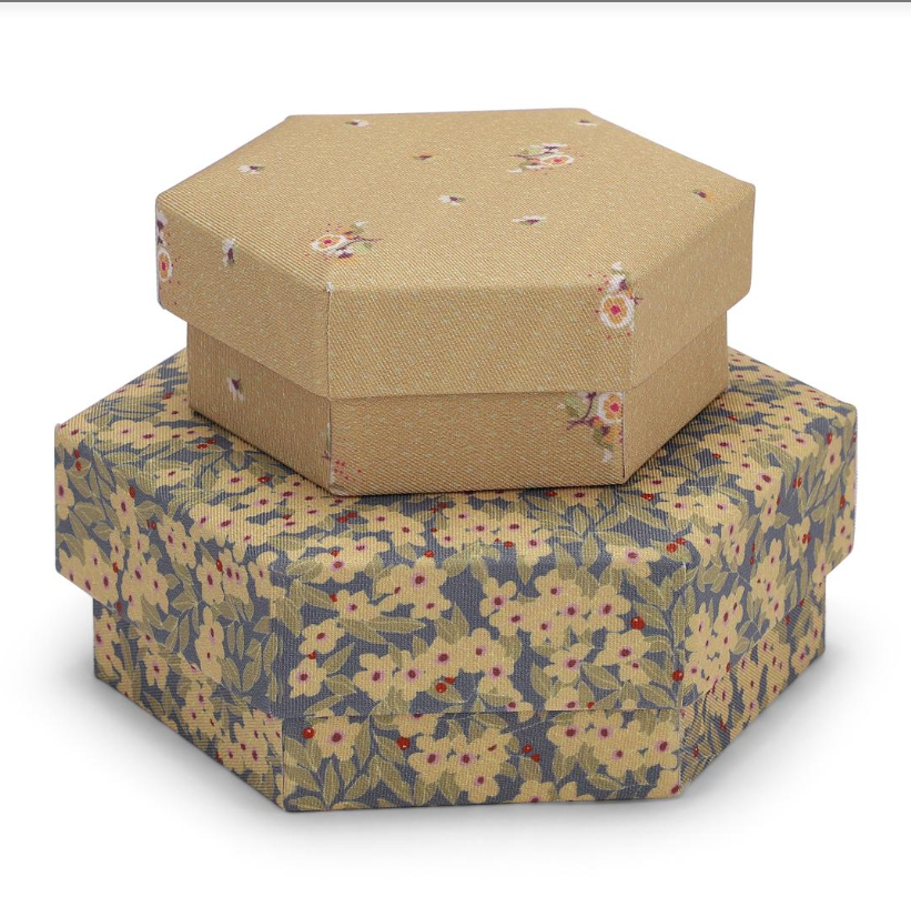 Conjunto de Caixas Acolchoadas Konges Sløjd – Padded Box Set (2 Unidades)