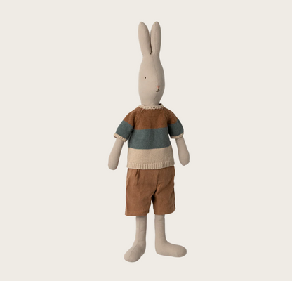 Coelho, Tamanho 4 – Clássico – Camisola de malha e calções