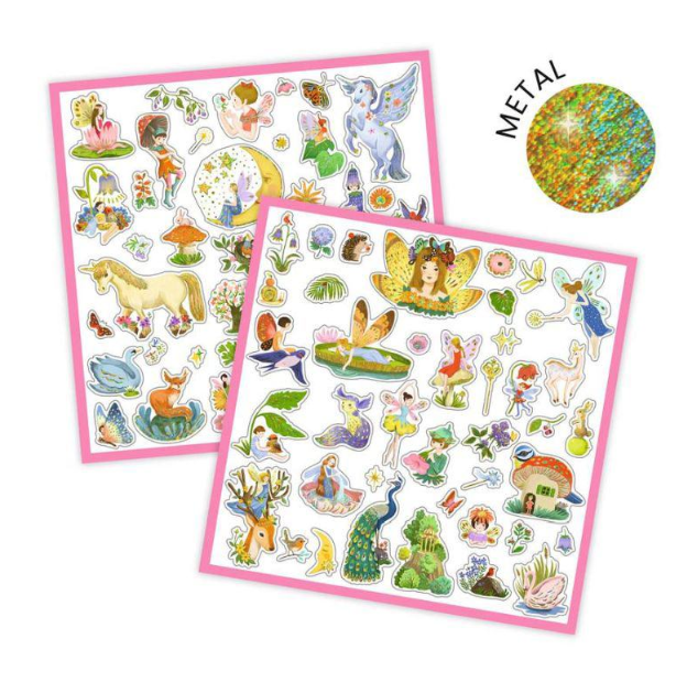 &quot;Fantasy&quot; Metallic Stickers