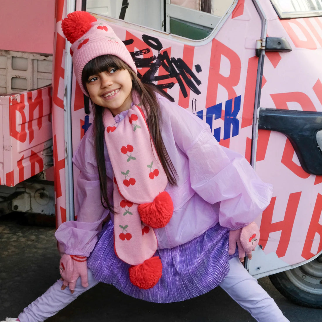 Rockahula – Gorro de Malha Cheerful Cherry