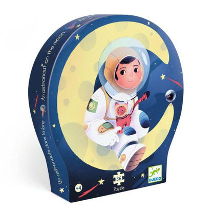 Un Astronauta en la Luna - Puzzle 36 Piezas