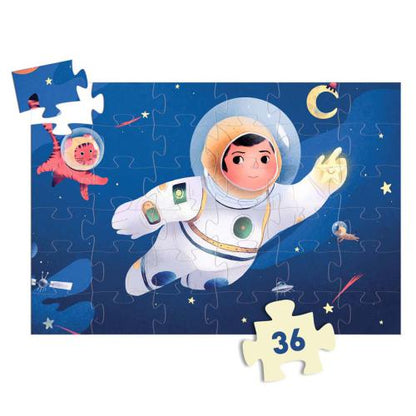 Un Astronauta en la Luna - Puzzle 36 Piezas