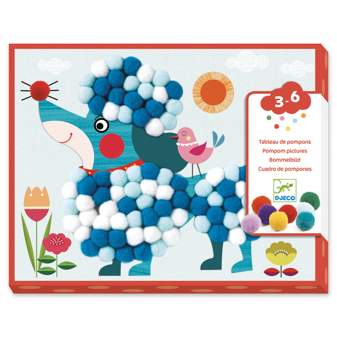 PomPom Dogs - Collage Game
