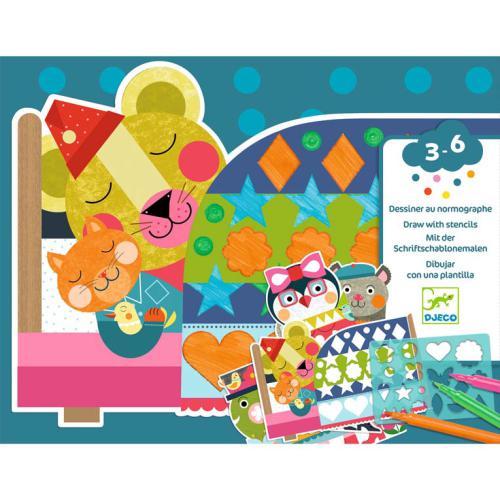 Patrones divertidos - Actividad para colorear con plantillas