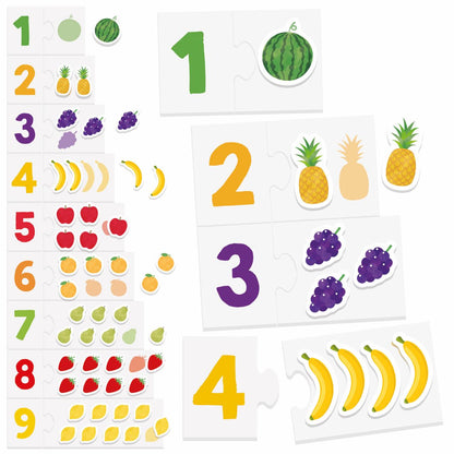 Montessori - Tactile Numbers Game - Headu