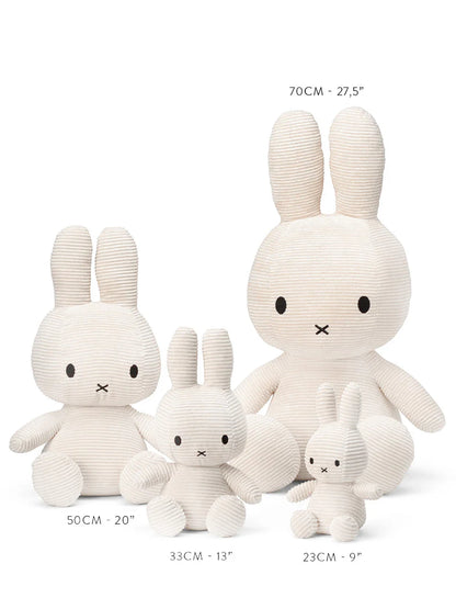 Corduroy Plush Miffy - Bon Ton Toys (50 and 70 cm)