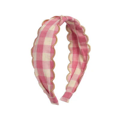 Plaid headband