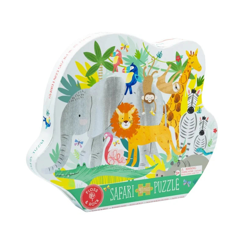 “Elephant in the Jungle” Puzzle (40 pieces)