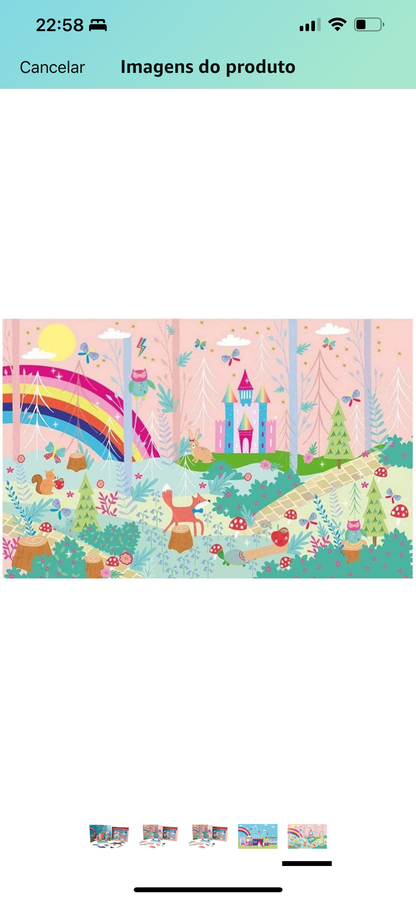 Magnetic game “Unicorns and Dragons”