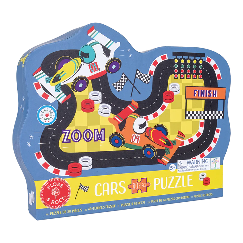“Car Circuit” Puzzle (80 Pieces)