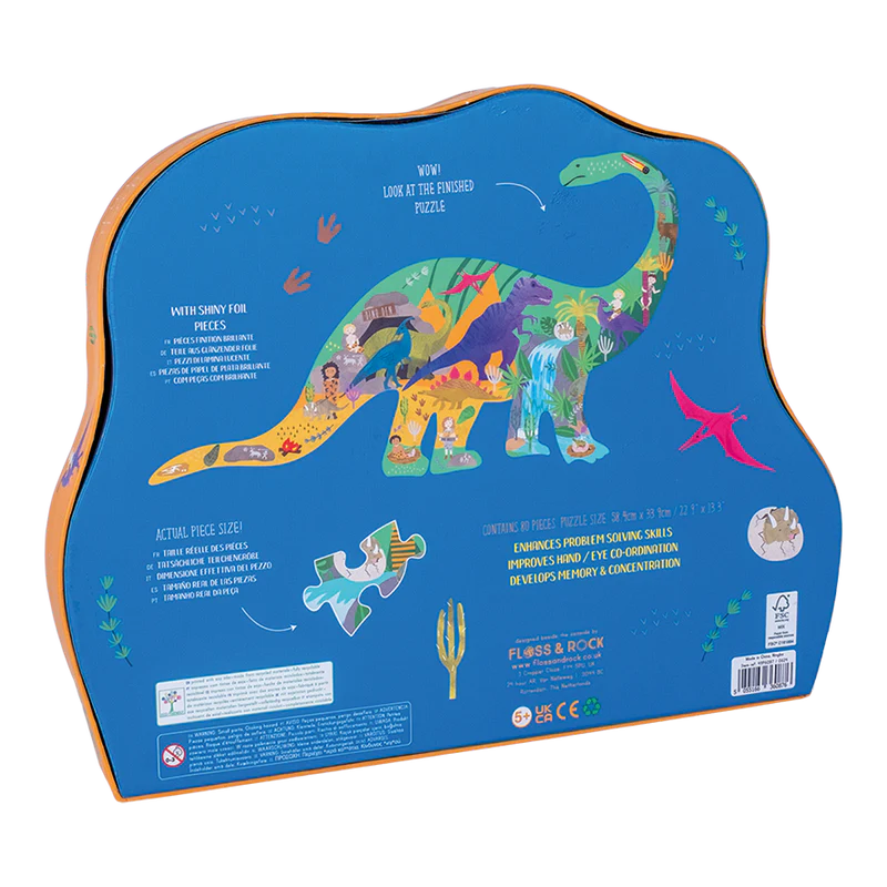 Puzzle “Dinosaurio” (80 Piezas)
