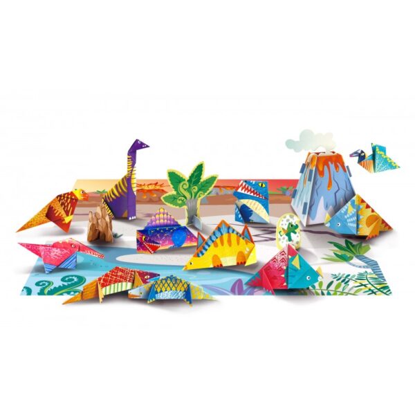Origami - “Create My Own Dino World”