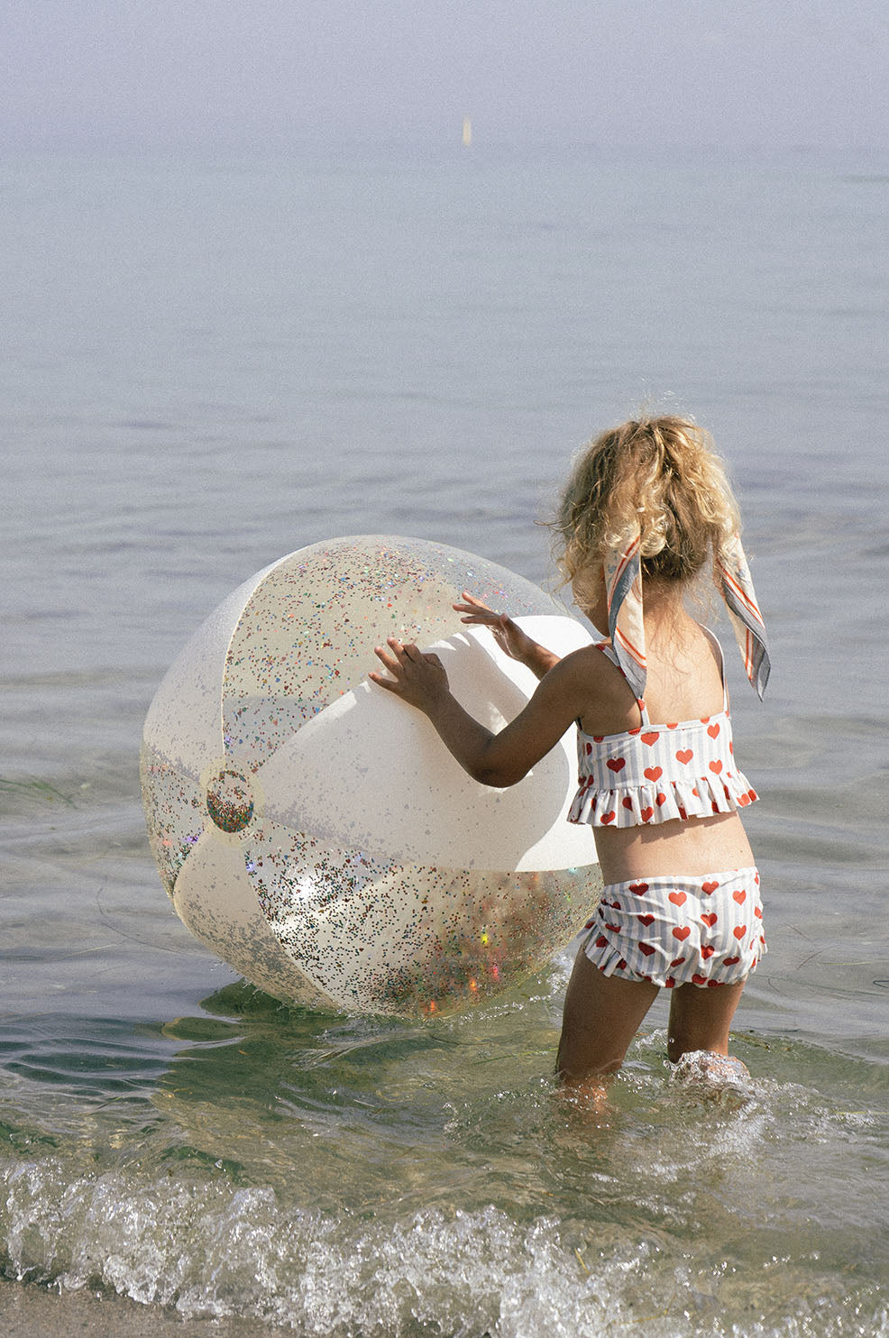 Confeti de pelota de playa