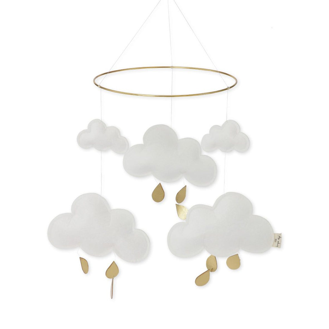 Handmade Felt Cloud Mobile