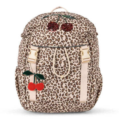 Mochila Escolar Konges Sløjd Leo com Bolsa de ginástica e Capa de Chuva