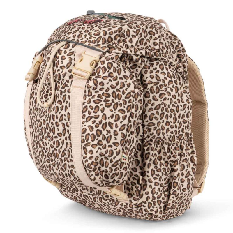 Mochila Escolar Konges Sløjd Leo com Bolsa de ginástica e Capa de Chuva