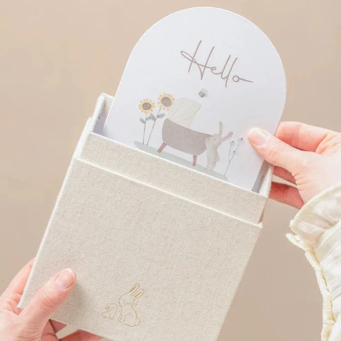 Baby Bunny Milestone Cards