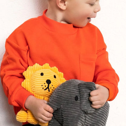 Miffy &amp;amp; Friends Lion – Corduroy Plush (17 cm and 24 cm)