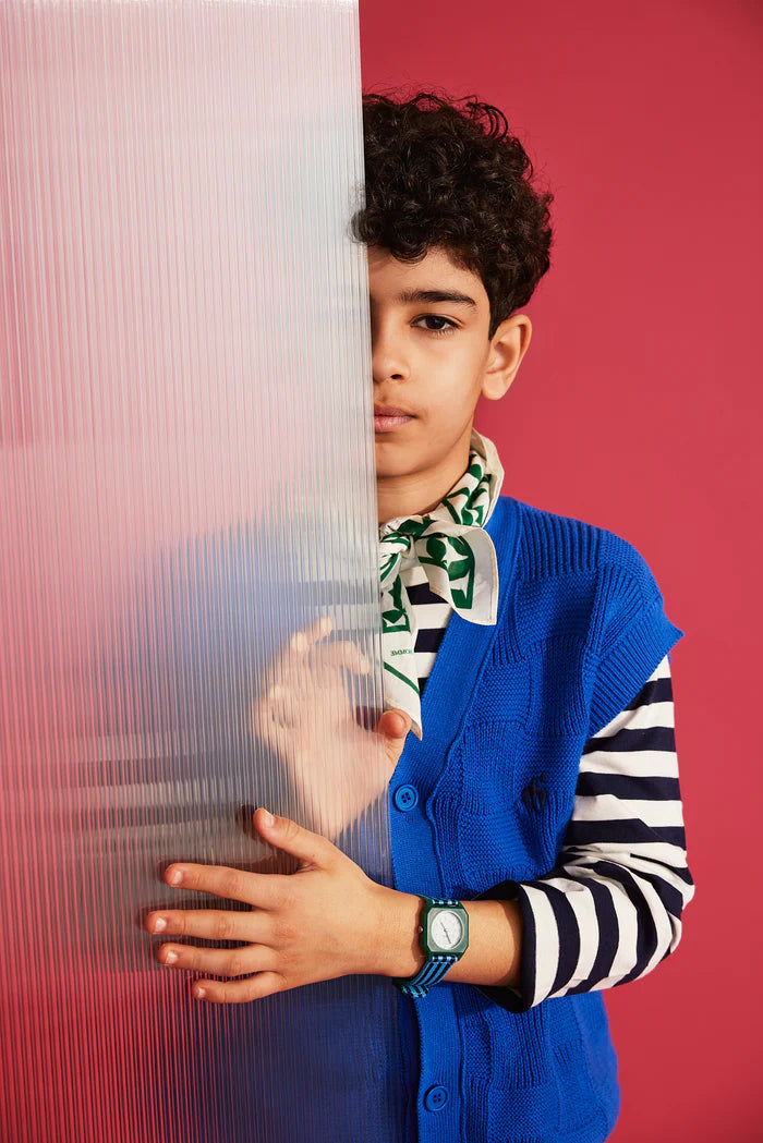 Relógio Mini Kyomo Stripes - Discover a Day on Earth