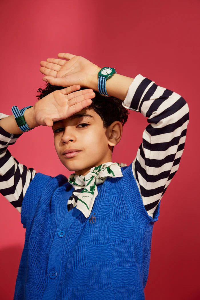 Relógio Mini Kyomo Stripes - Discover a Day on Earth
