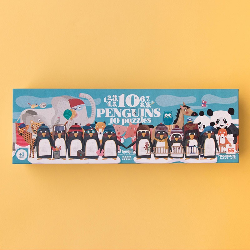 Londji – Puzzle “10 Penguins”
