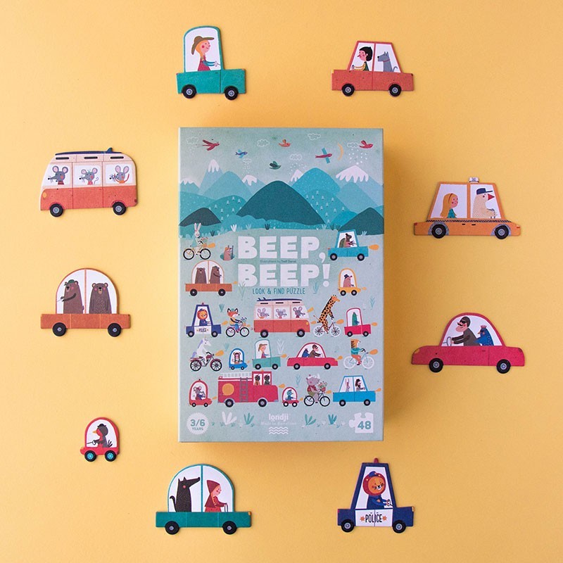 Puzzle Londji - “¡Beep, Beep!”
