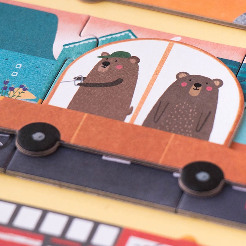 Puzzle Londji - “¡Beep, Beep!”