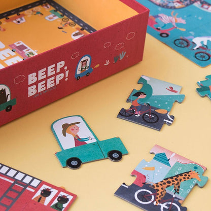 Puzzle Londji - “¡Beep, Beep!”