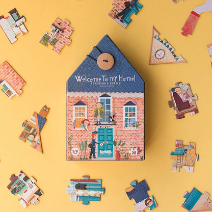 Welcome to My Home Reversible Puzzle – Londji
