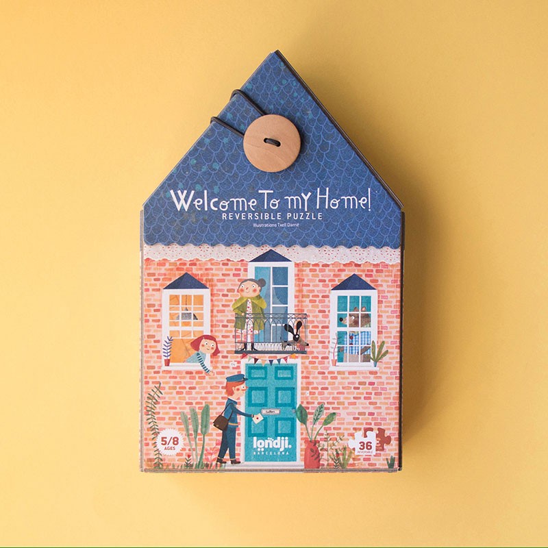 Welcome to My Home Reversible Puzzle – Londji