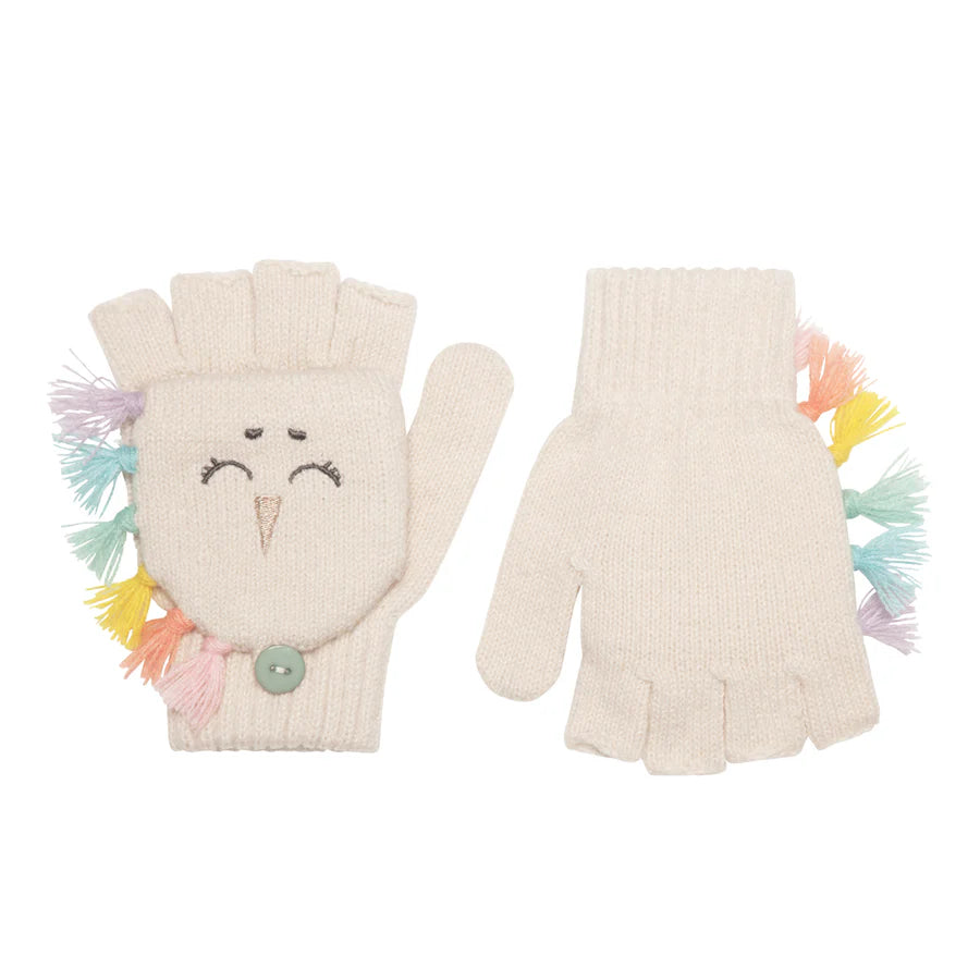 Knitted gloves &quot;Unicorns&quot;