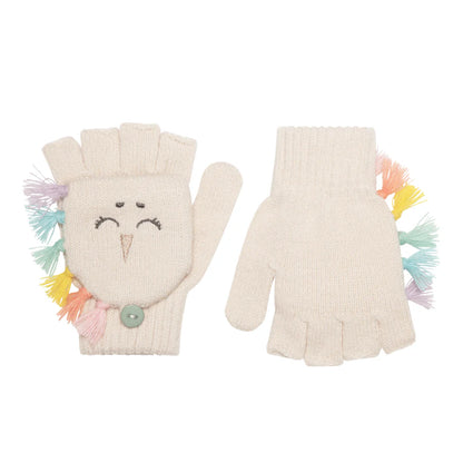 Knitted gloves &quot;Unicorns&quot;