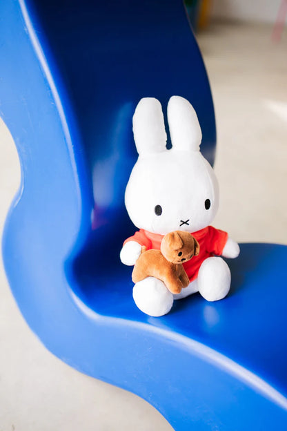 Miffy con Snuffy – Peluche ecológico de 33 cm