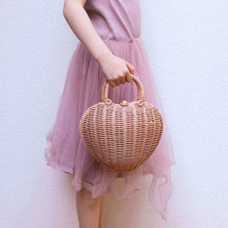 Mala em Rattan Olli Ella – Luvya Bag Rose