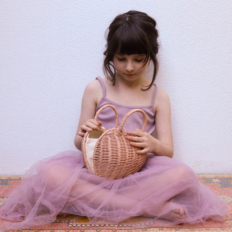 Mala em Rattan Olli Ella – Luvya Bag Rose