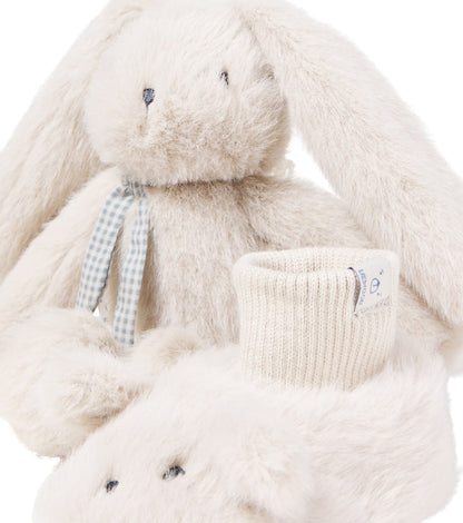 Conjunto de nascimento – Peluche + Botinhas (Urso ou Coelho)