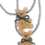 Juego de Collar y Pulsera Konges Sløjd – Cereza y Oso