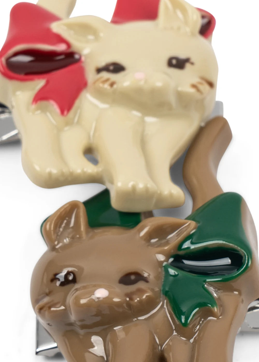 Conjunto de Ganchos de Cabelo Gatinhos