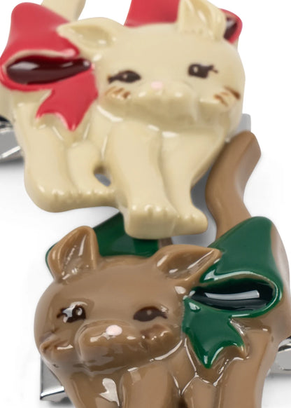 Conjunto de Ganchos de Cabelo Gatinhos