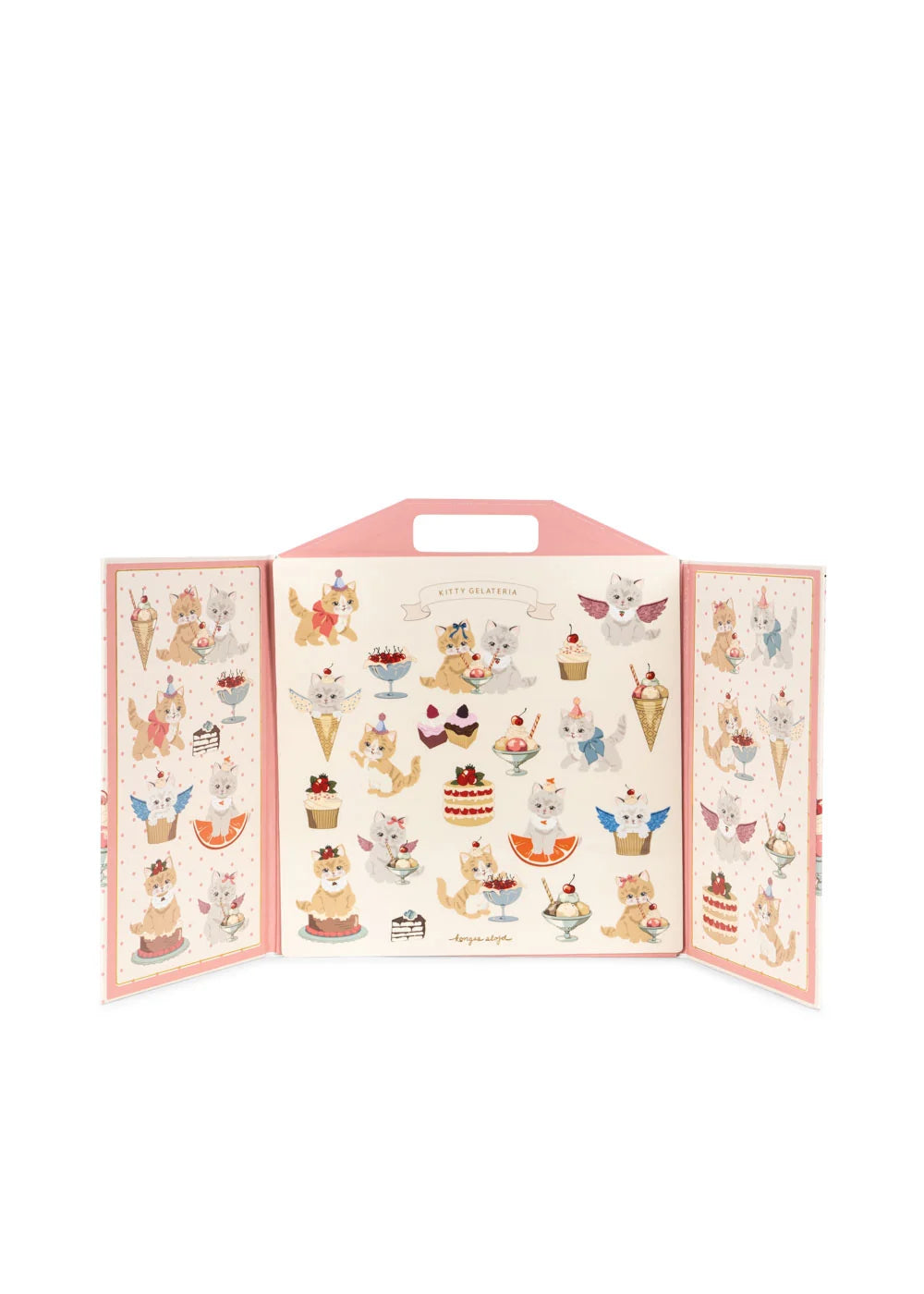 Livro de autocolantes - Kitty Friends