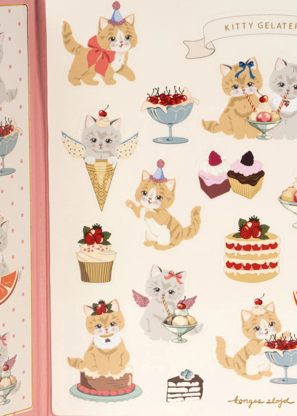 Livro de autocolantes - Kitty Friends