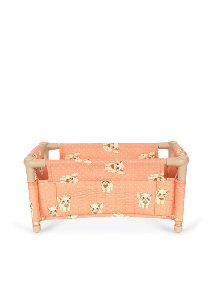Cama de Viagem Dobrável para Bonecas - Ciao Miao - Gatinhos