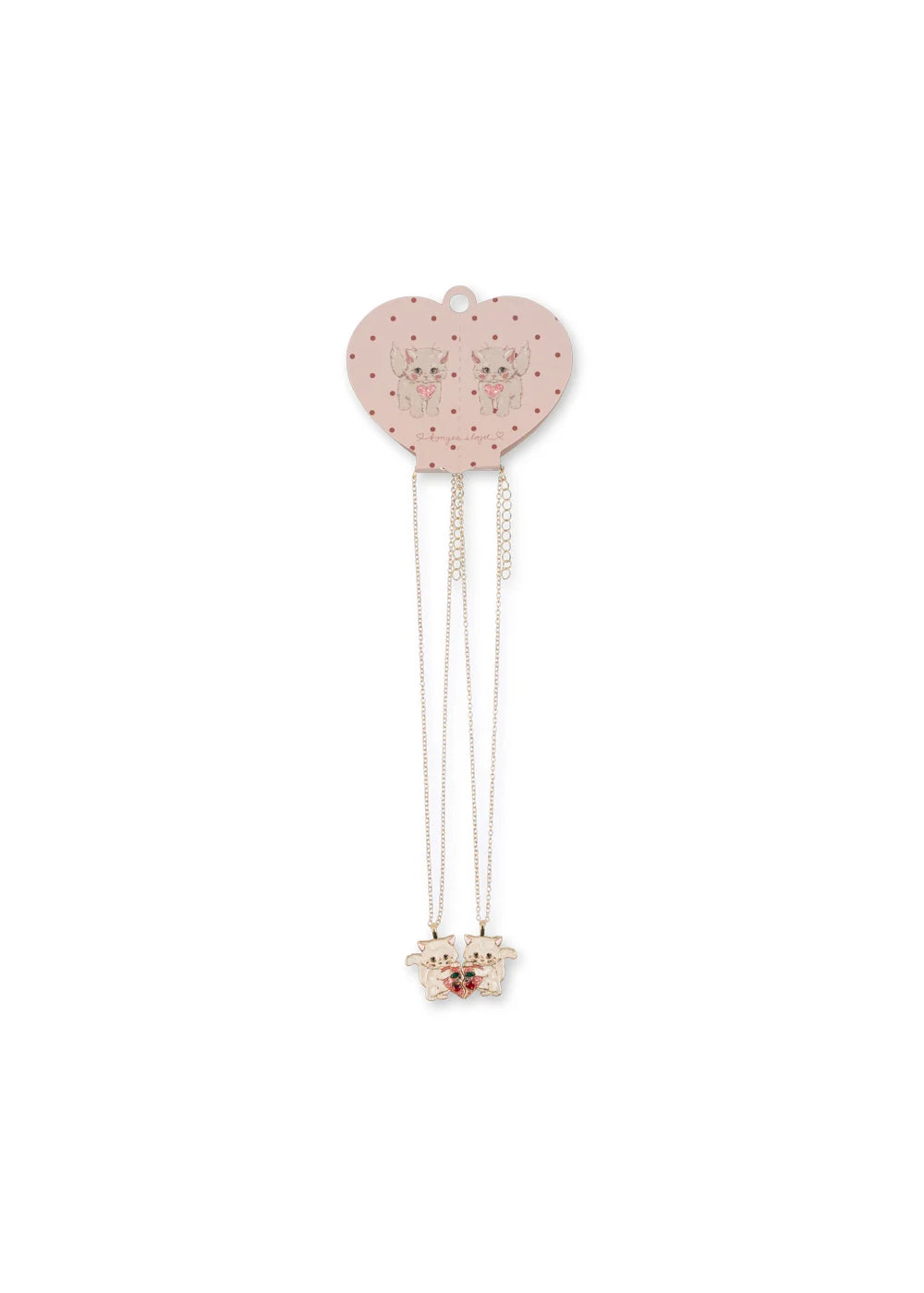 Colares da Amizade Kitty Gold – 2 Unidades