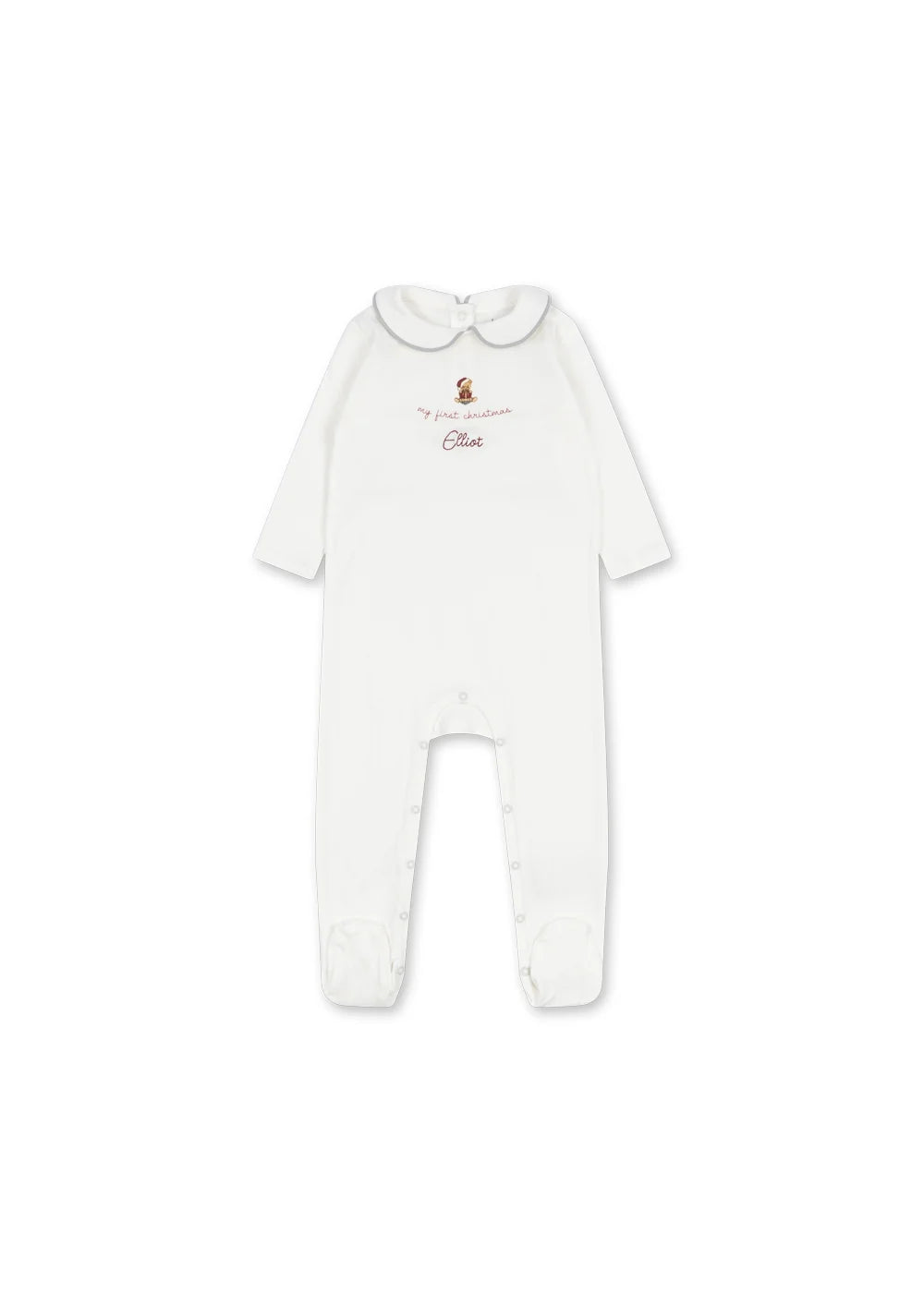 Babygrow My First Christmas em Algodão Orgânico