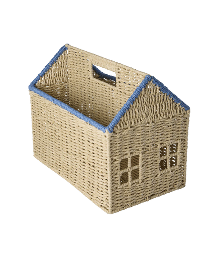 Cesta para Livros em Formato de Casa