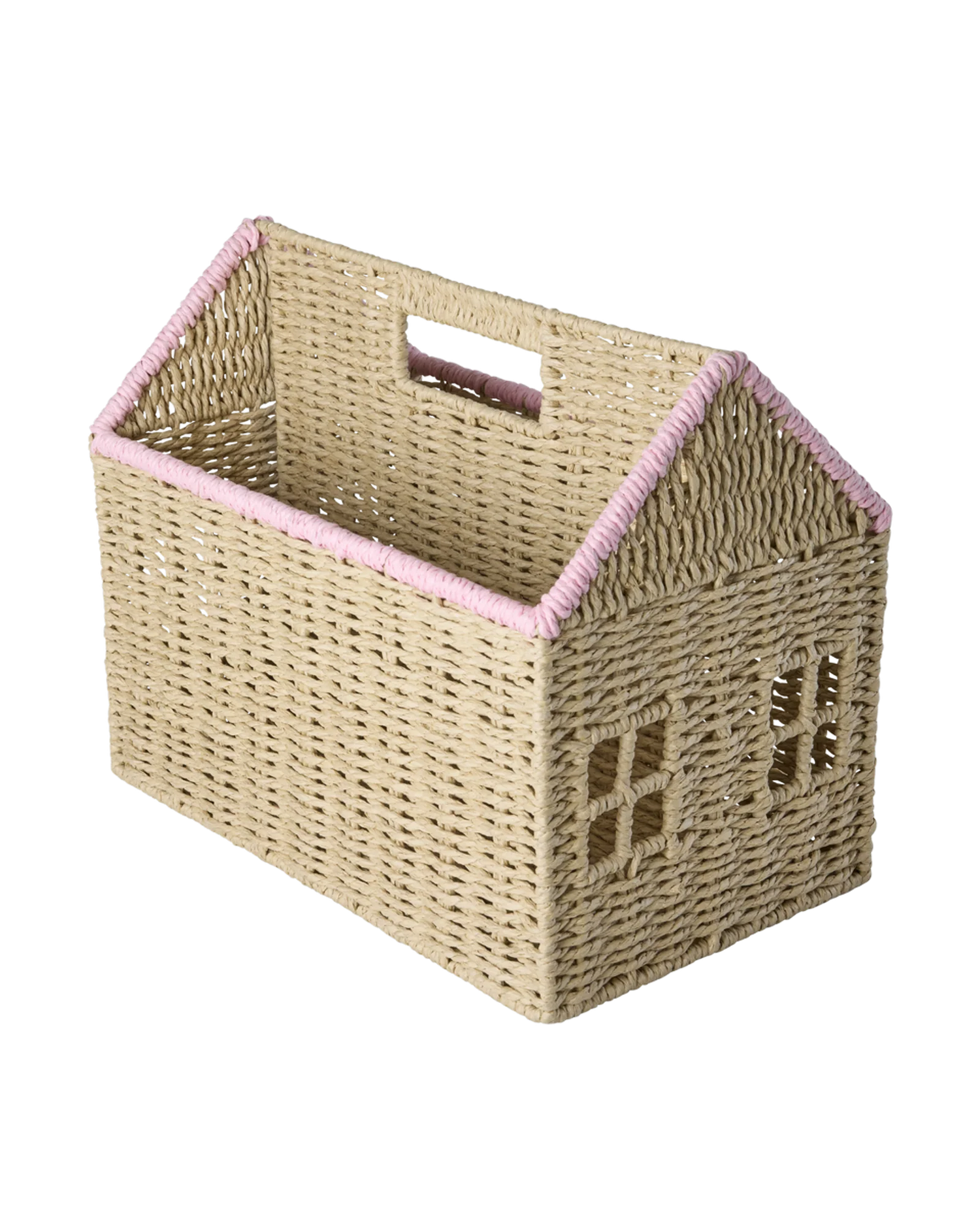 Cesta para Livros em Formato de Casa