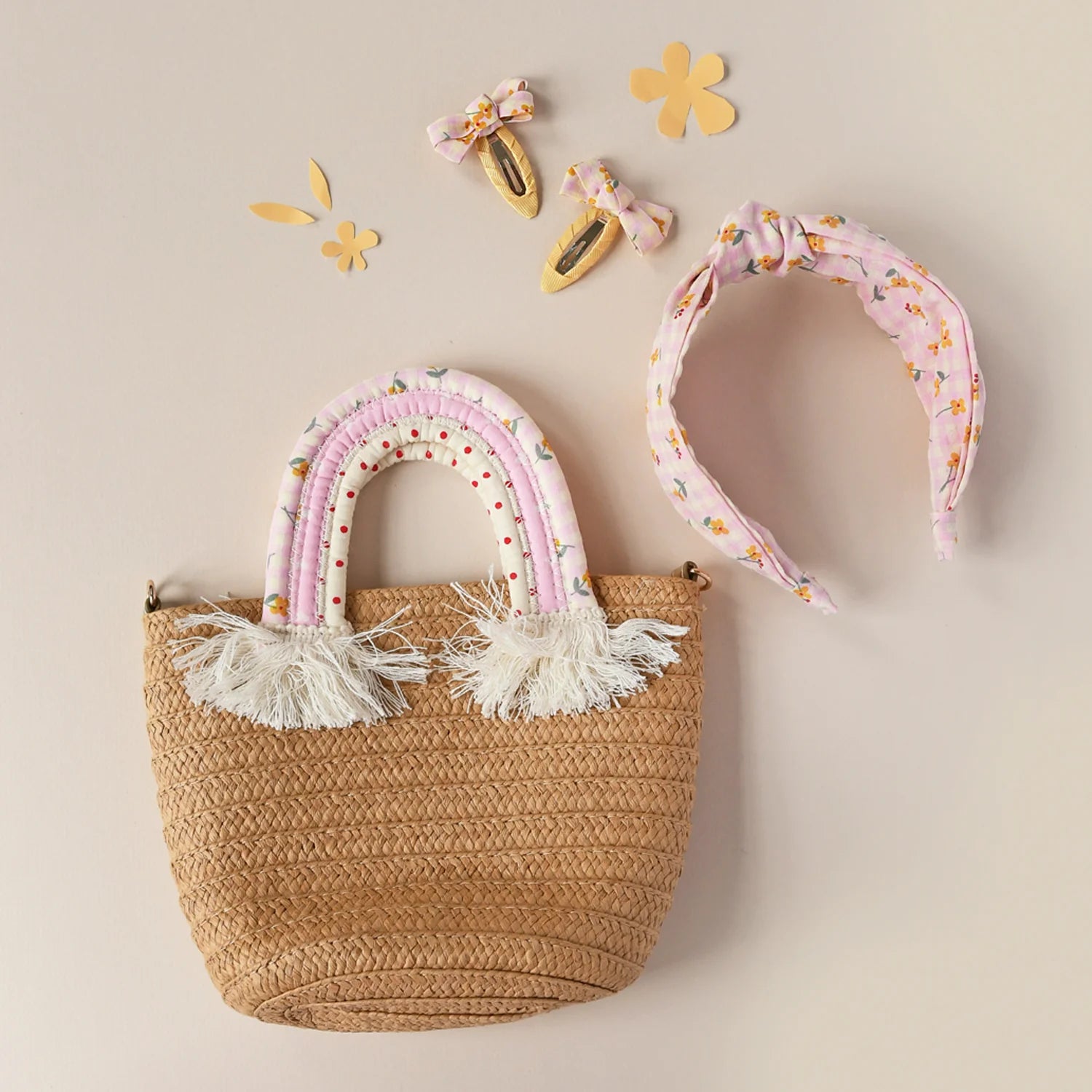 Flora Rainbow Suitcase