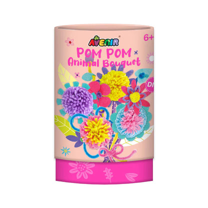 Ramo de flores con pompones
