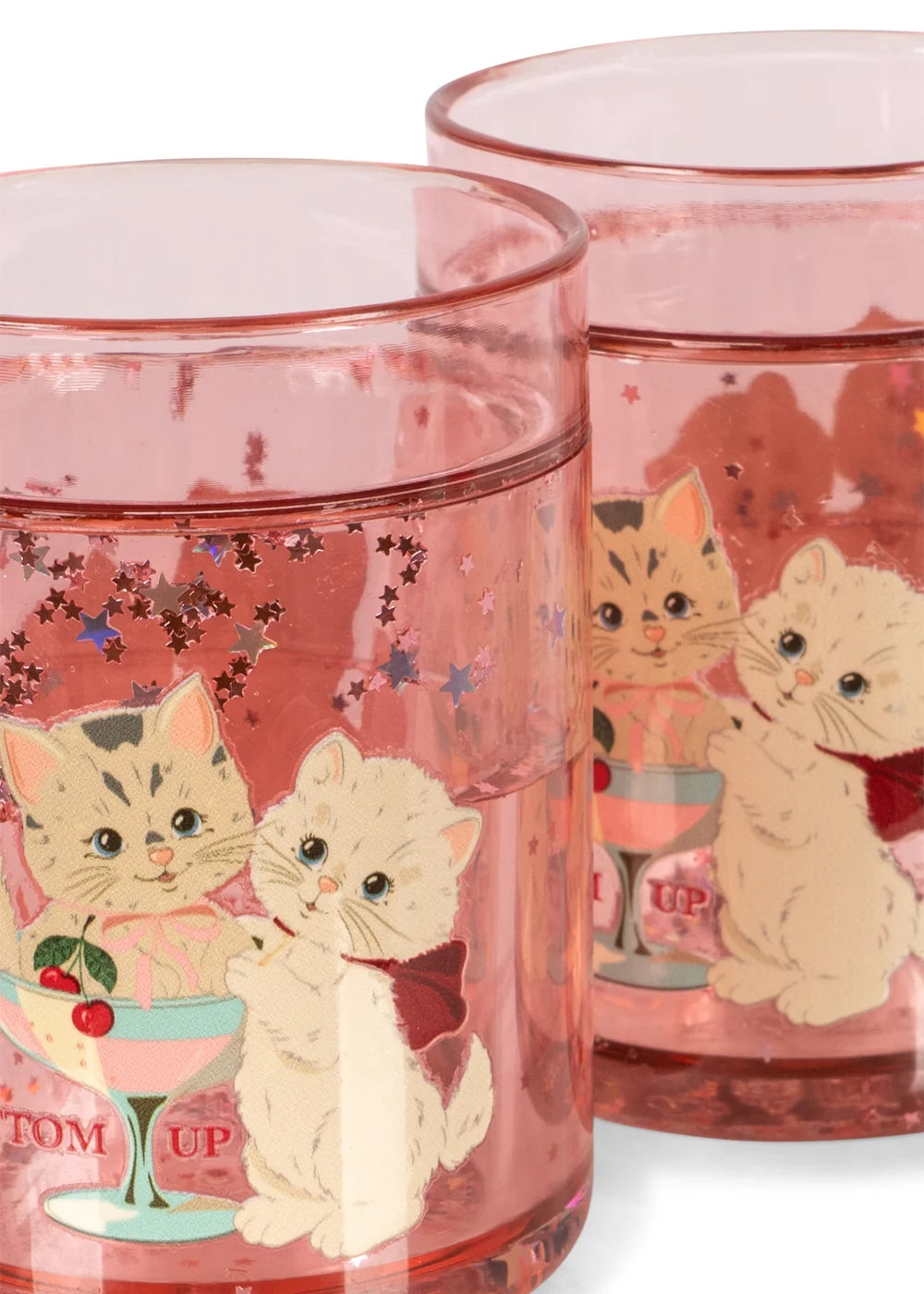 Conjunto de 2 Copos com Glitter
