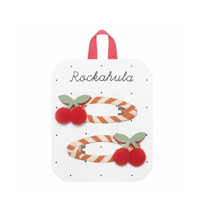 Ganchos cabelo Stripy Cherry